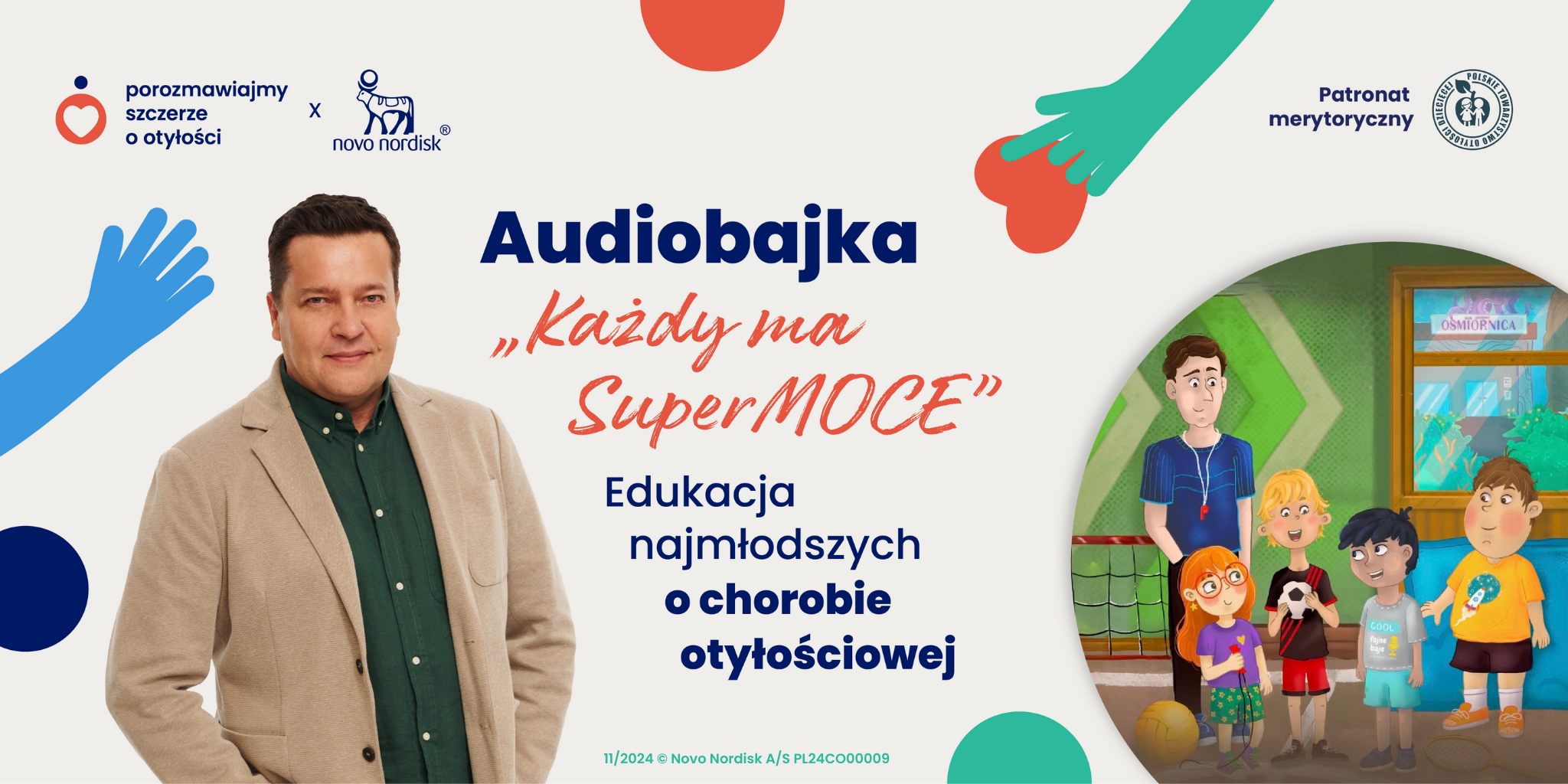 Premiera audiobajki dla najmłodszych “Każdy ma superMOCE”