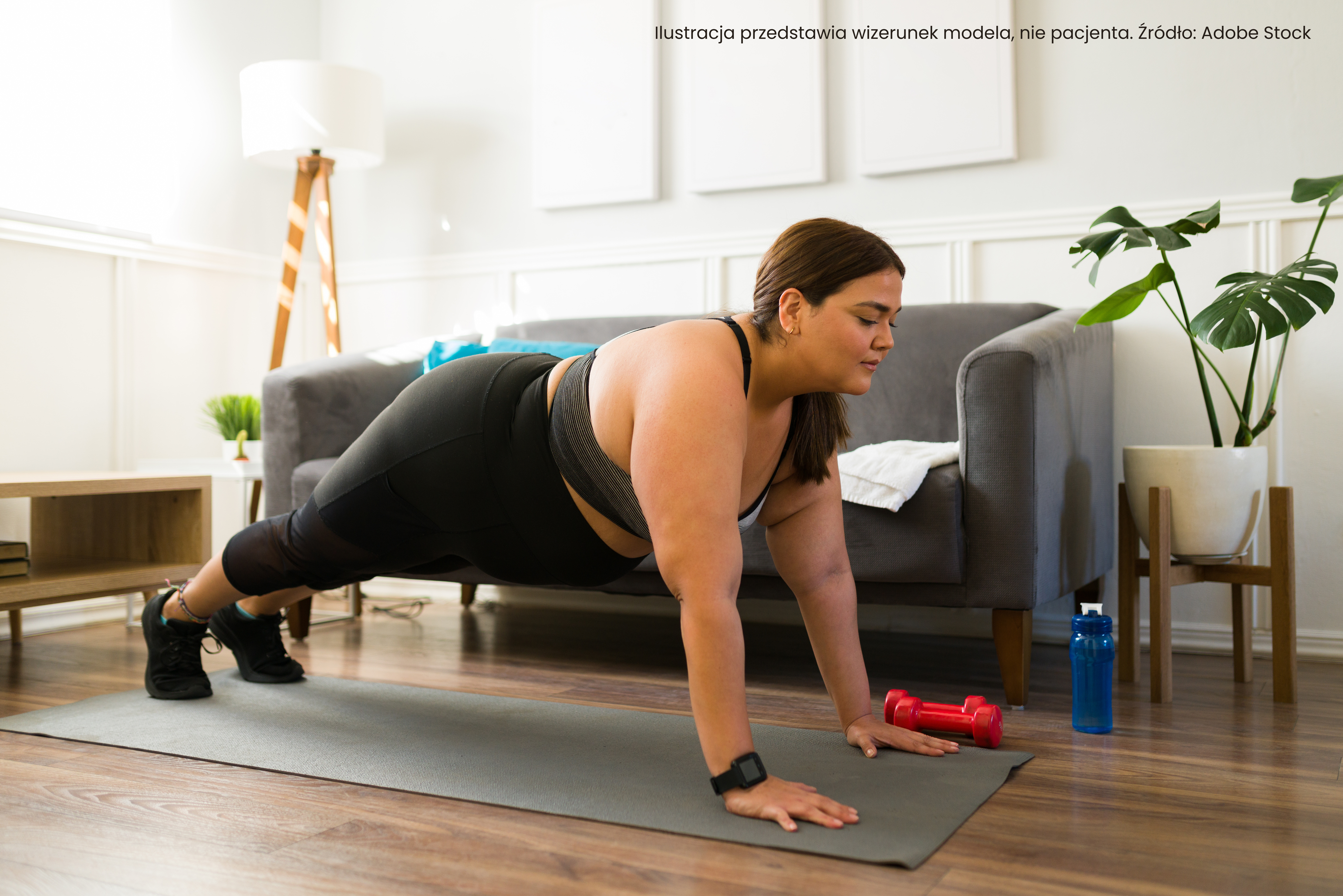 Ćwiczenia w domu bez sprzętu – jak w prosty sposób wspierać leczenie otyłości?